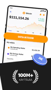 Bitcoin & Crypto DeFi Lompakko screenshot