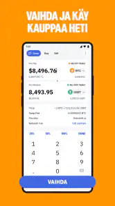 Bitcoin & Crypto DeFi Lompakko screenshot