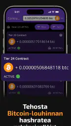 Bitcoin-louhija (krypto) screenshot