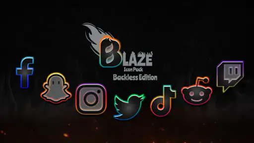 Blaze Backless Icon Pack screenshot