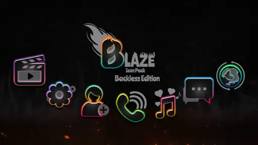 Blaze Backless Icon Pack screenshot