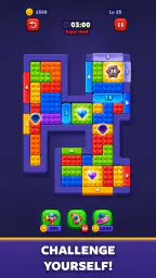 Block Out! - Color Sort Puzzle screenshot