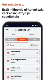 BlockerX: Pornon esto screenshot