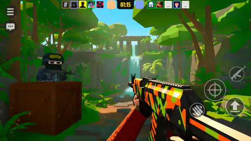 BLOCKFIELD — PvP Pixel Shooter screenshot