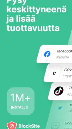 BlockSite - Ei häiriötekijöitä screenshot