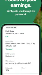 Bolt Food Courier screenshot