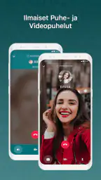 BOTIM - videopuh ja chat screenshot