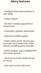 BubbleUPnP UPnP/DLNA License screenshot