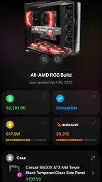 BuildCores: 3D Part Picker PC screenshot