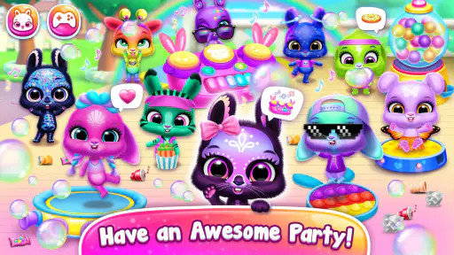 Bunnsies - Happy Pet World screenshot