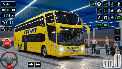 Bus Simulator Travel Bus Games screenshot