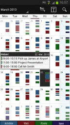 Business Calendar Pro screenshot