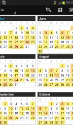 Business Calendar Pro screenshot