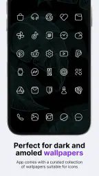 Caelus White: linear icon pack screenshot
