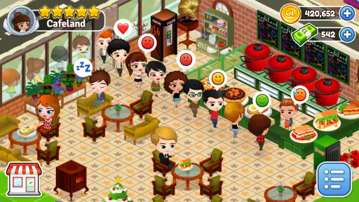 Cafeland - Restaurant Cooking screenshot