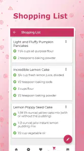 Cake recipes - Baking Cakes screenshot