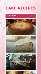 Cake recipes - Baking Cakes screenshot
