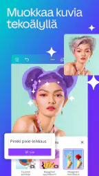 Canva: suunnittelu/kuva/video screenshot