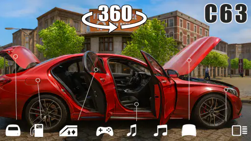 Car Sim M5 and C63 screenshot