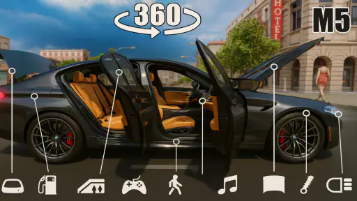 Car Sim M5 and C63 screenshot