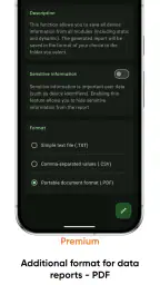 Castro Premium - system info screenshot