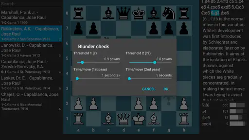 Chess PGN Master Pro Key screenshot