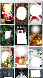 Christmas Photo Frames Editor screenshot