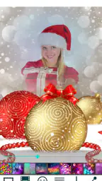 Christmas Photo Frames Editor screenshot