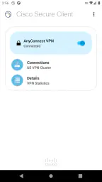 Cisco Secure Client-AnyConnect screenshot