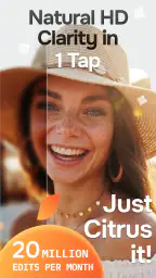 Citrus 1 Tap Photo Enhancer AI screenshot