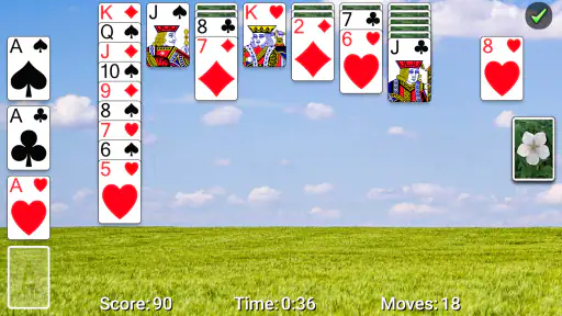 Classic Solitaire NETFLIX screenshot