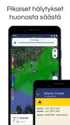 Clime: Sääennuste ja sadetutka screenshot