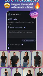 ClothShift – AI Fashion Try-On screenshot