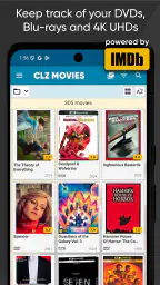CLZ Movies - movie database screenshot