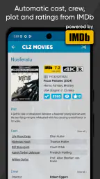 CLZ Movies - movie database screenshot