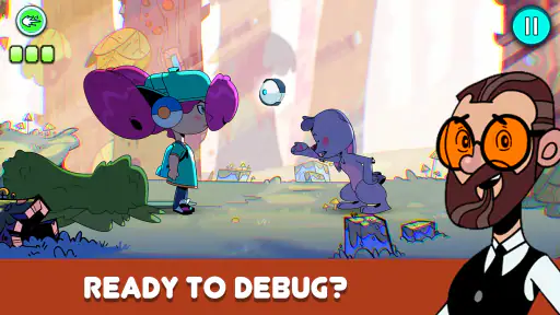 Coding Games Kids: Glitch Hero screenshot