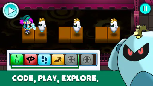 Coding Games Kids: Glitch Hero screenshot