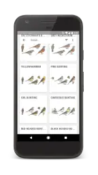 Collins Bird Guide screenshot