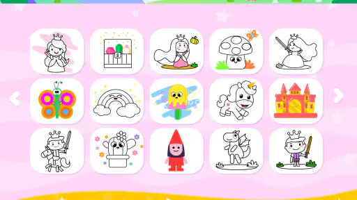 Coloring and Drawing For Girls screenshot