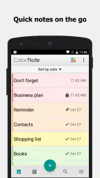 ColorNote Muistio Notes screenshot