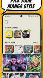 Comics AI: Comic & Manga Maker screenshot