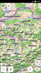 Contour lines plugin — OsmAnd screenshot