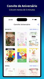 Convite de Aniversário screenshot
