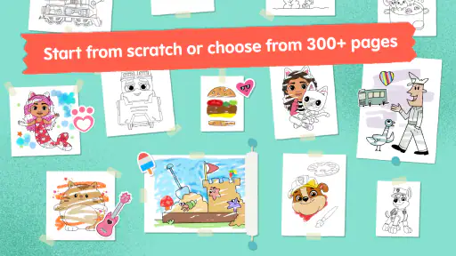 Crayon Club: Color PAW Patrol screenshot