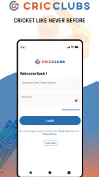 Cricclubs Mobile screenshot