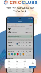 Cricclubs Mobile screenshot