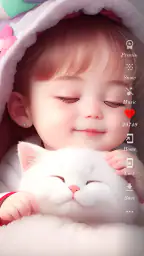 Cute Cat Wallpaper HD screenshot
