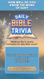 Daily Bible Trivia screenshot