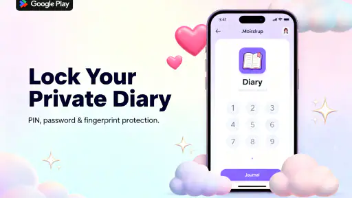 Daily Diary: Journal with Lock screenshot