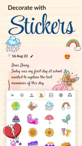 Daily Journal: Diary with lock screenshot